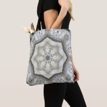 Sac fourre-tout en béton gris étoile