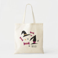 Sac fourre-tout en bonbons confettis sorcière