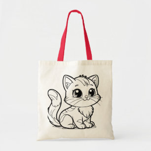 Sac fourre-tout en ligne artistique minimaliste et