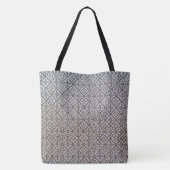 Sac fourre-tout en monogramme à texture chic (Dos)