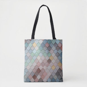 sac fourre-tout en mosaïque à échelle colorée