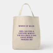 Sac fourre-tout en patchwork Women of Valor (Dos)
