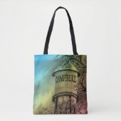 Sac fourre-tout en polyester brossé Campbell CA Wa (Devant)