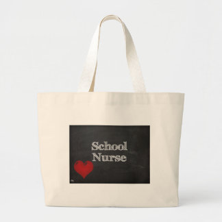 sac fourre-tout en tableau rouge pour les infirmiè
