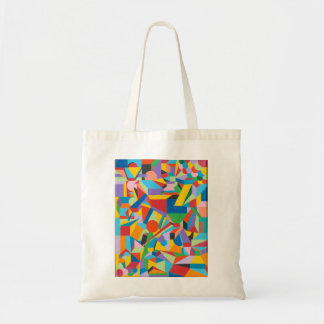 Sac Fourre-tout en tissu avec impression d'art ori