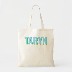 Sac fourre-tout en toile à monogramme personnalisé