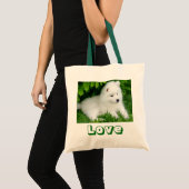 Sac fourre-tout en toile de Chien de Chien de Chie (Devant (produit))