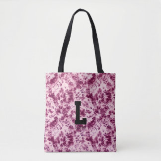 Sac fourre-tout en toile personnalisé avec monogra