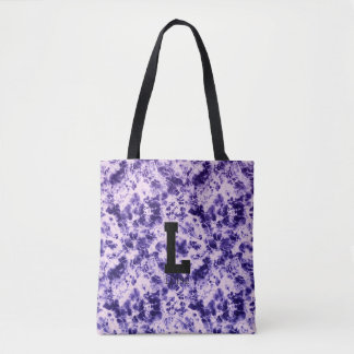 Sac fourre-tout en toile personnalisé avec monogra