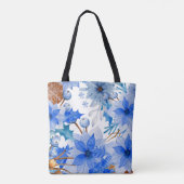 Sac fourre-tout en toile, Sac fourre-tout à imprim (Dos)