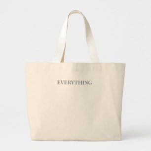 sac fourre-tout en toile "Tout" - Réutilisable Min