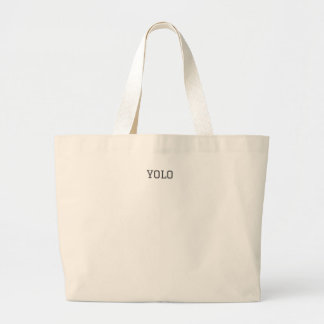 sac fourre-tout en toile "YOLO" - Vite tous les jo