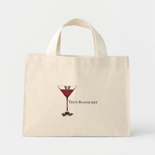Sac fourre-tout en verre True Blood.net Martini (Devant)