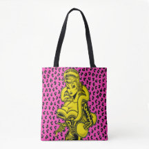Sac fourre-tout en vinyle Vana DeVinyl™/imprimé lé
