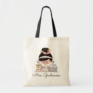 Sac fourre-tout enseignant asiatique