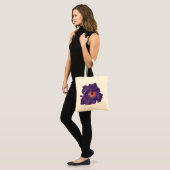 Sac fourre-tout Épée Lily Indigo rose (Devant (modèle))