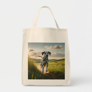 Sac fourre-tout épicerie Dalmatien élégant