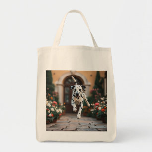 Sac fourre-tout épicerie Dalmatien élégant