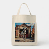 Sac fourre-tout épicerie Dalmatien élégant (Dos)