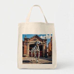 Sac fourre-tout épicerie Dalmatien élégant