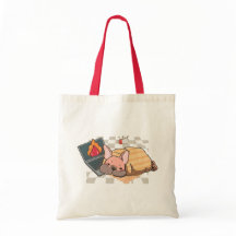Sac fourre-tout esthétique Cozy Burnout Bulldog