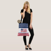 Sac fourre-tout Étoiles et rayures (Sur le modèle)