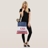 Sac fourre-tout Étoiles et rayures (Sur le modèle)