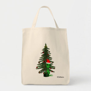 Sac fourre-tout étranger à Père Noël de créat