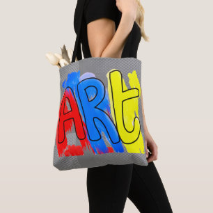 Sac fourre-tout étudiant enseignant d'art scolaire
