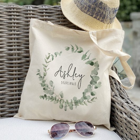 Sac fourre-tout Eucalyptus Leaf Bridesmaiers