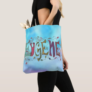 Sac fourre-tout Eugène bleu