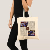 Sac fourre-tout fait sur commande à collage de (Devant (produit))