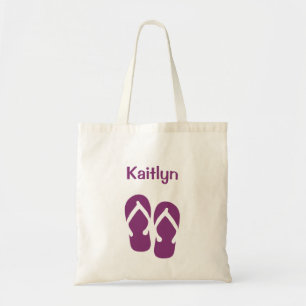 Sac fourre-tout fait sur commande pourpre à été de