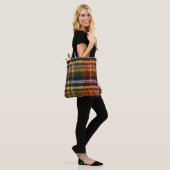 Sac fourre-tout Faux Flannel Plaid (Sur le modèle)