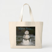 Sac fourre-tout Festif Snowman (Devant)