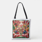 Sac fourre-tout Festive Candy Wonderland - Moyen (Dos)