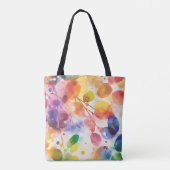 Sac fourre-tout Feuille d'aquarelle (Dos)