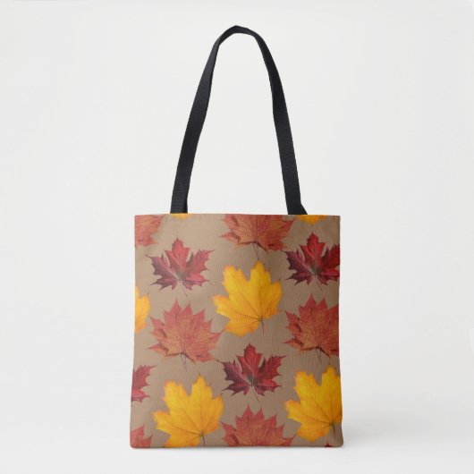 Sac fourre-tout feuille d'automne (Devant)