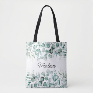 Sac fourre-tout Feuille de Bridesmaid Eucalyptus