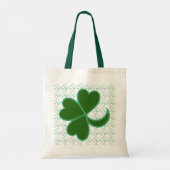 Sac fourre-tout - Feuilles de trèfle vertes (Dos)