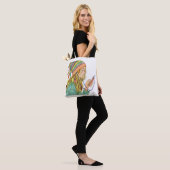 Sac fourre-tout fille chapeau boho (Sur le modèle)