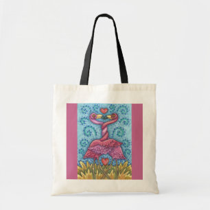 Sac fourre-tout FLAMANT ROSE Kissing PINK *Personn