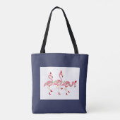 Sac fourre-tout Flamants roses (Dos)