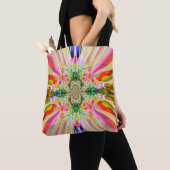 Sac fourre-tout Flares de couleur (De près)
