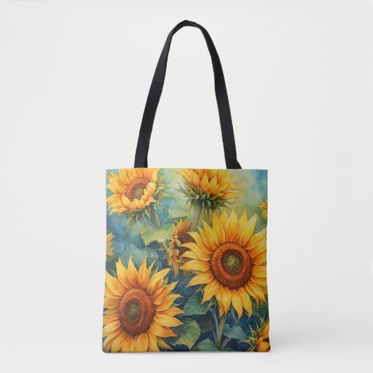 Sac fourre-tout Fleur Chaud (Devant)