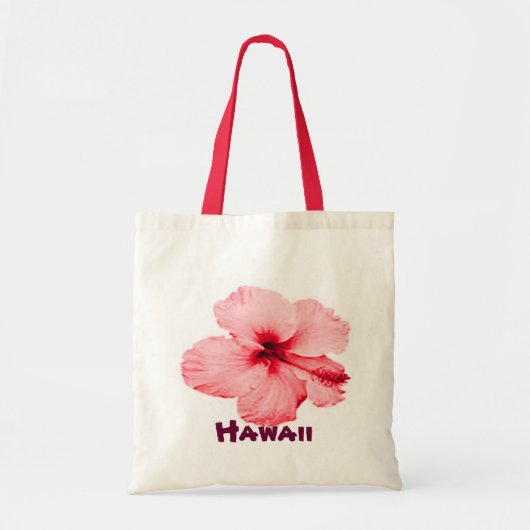 Sac fourre-tout fleur de l'Hibiscus hawaïen (Devant)