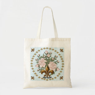 Sac fourre-tout Fleur De Lis Roses