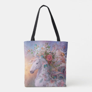 sac fourre-tout "Fleur d'été"