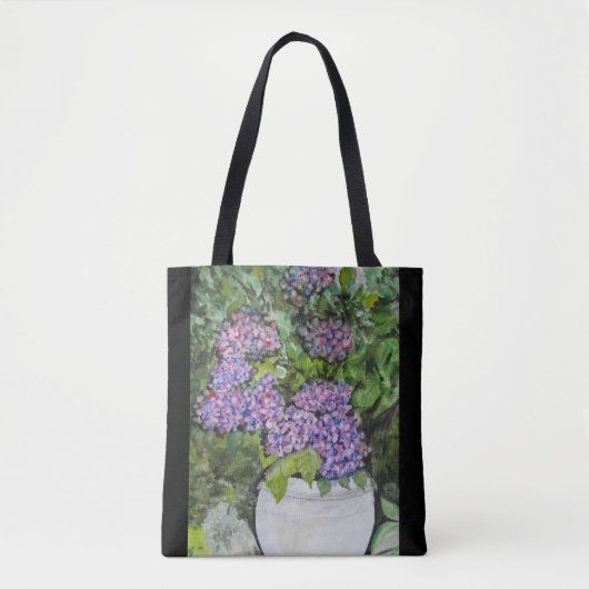 Sac fourre-tout Fleur d'Hydrangea (Devant)