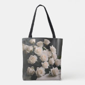 Sac fourre-tout Fleur personnalisé à 2 faces (Dos)